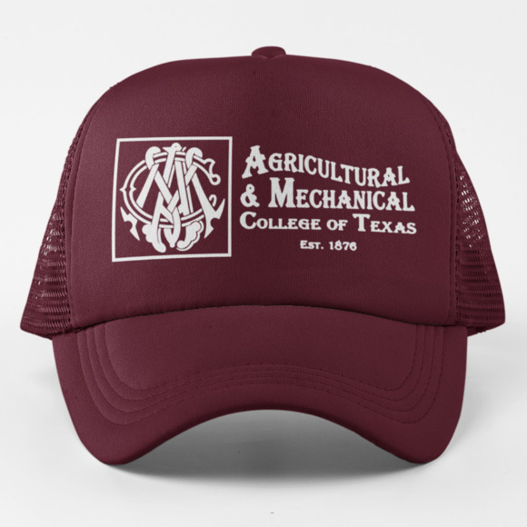 Accessories | New Texas Am Aggies 1876 Founding Foam Trucker Snapback ...